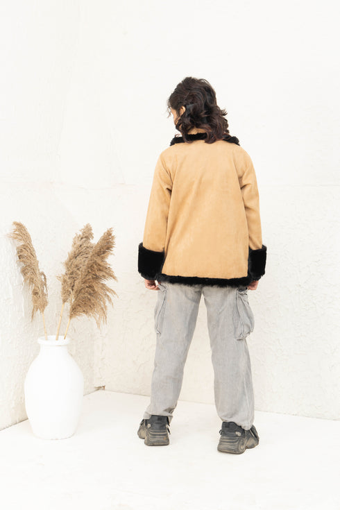 PEPPA AND GEORGE PIG BROWN JACKET